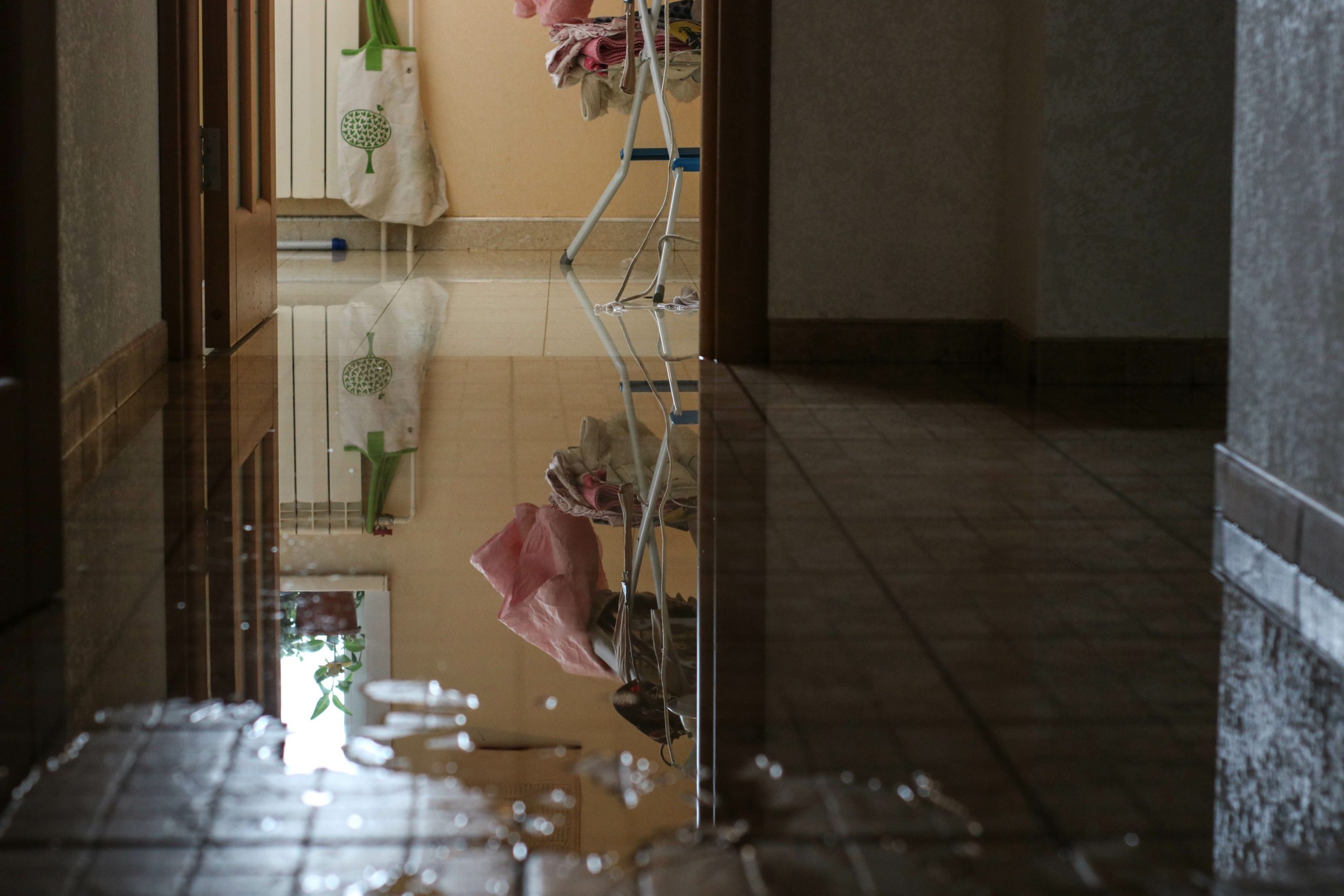 water-on-floor